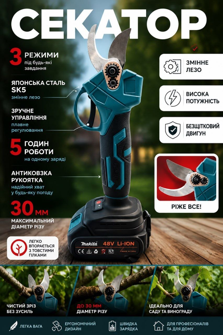 Застосування садового набору