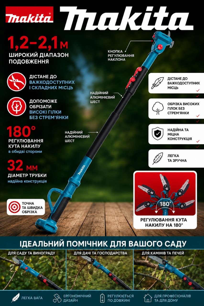 Компактна пила 6 дюймів
